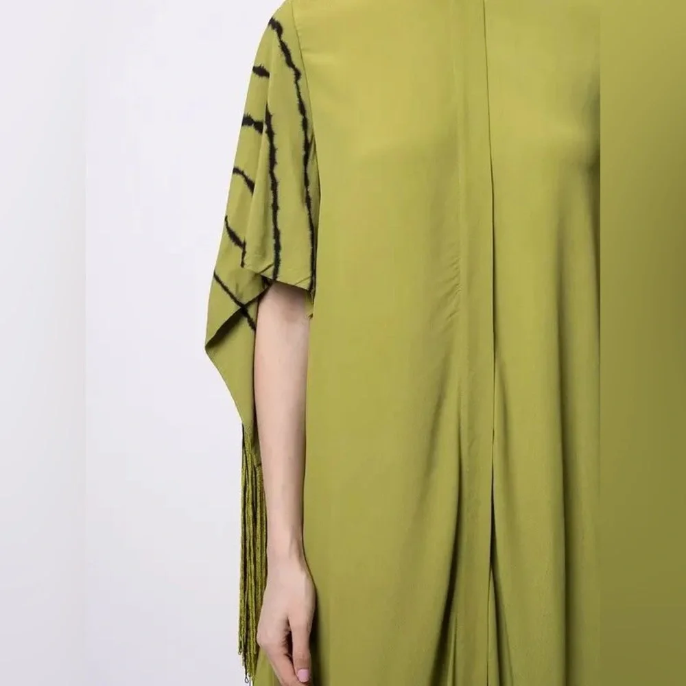 Proenza Schouler Tie Dye Fringe Tunic Dress - Picture 10 of 10